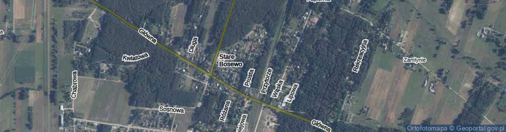 Zdjęcie satelitarne Prosta ul.